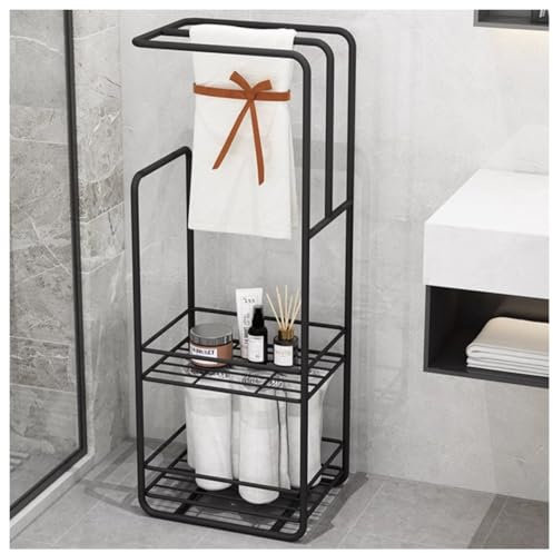 échelle Porte Serviette Porte Serviette sur Pied Porte-serviettes Debout Porte-couverture Décoratif Porte-serviettes Avec Étagère De Rangement Pour Salle De Bain Support Serviette Salle de Bain sur Pi