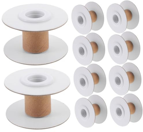 SEWOART Bobines de Couture à Tricoter en Papier Détachables 20 Pièces