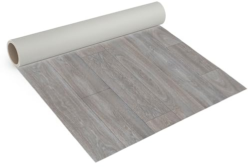 Internethandel Pfordt CV Bodenbelag Holz Avignon, 600x200 cm, pflegeleichter PVC Vinylboden, Meterware für Küche und Wohnzimmer