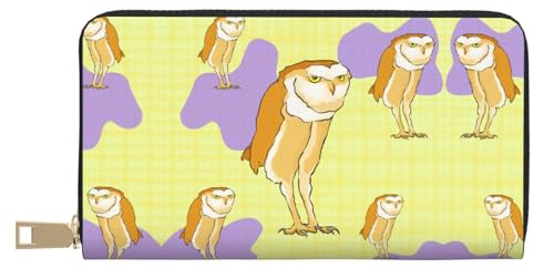 Porte-monnaie tendance et polyvalent en forme de hibou debout pouvant contenir des téléphones portables, des pièces de monnaie, des clés
