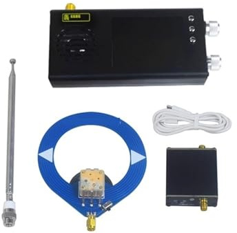 Receptor De Radio Portátil Banda Completa FM/MW/onda Corta/onda Larga Con Amplificador Antena Tipo Donut Fácil Amplia Compatibilidad(Black)
