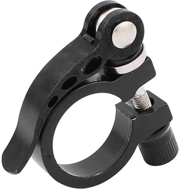 Gyrodymix Collier de Serrage de Tige de Selle Vélo en Métal 30mm Dégagement Rapide Noir Produit Durable