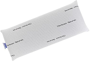 Todocama - Almohada viscoelástica Carbono Natural, compuesta por un núcleo 100% viscoelástico con partículas de Carbono Activo Que disminuyen los Malos olores y humedades. (150 cm)