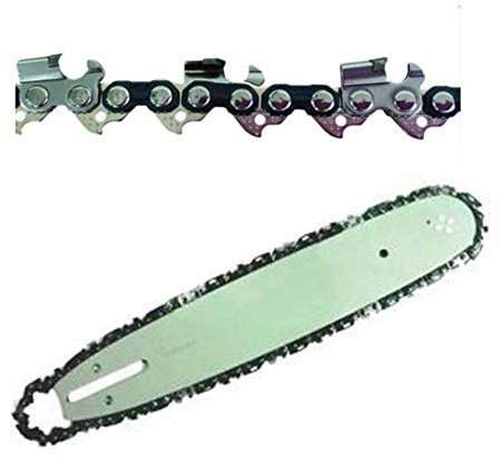 FAST WORLD SHOPPING ® Barra Con Catena Per Motosega A Scoppio 45Cc e 52 Cc Lama Di Ricambio 50 Cm