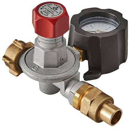 Favex - Détendeurs gaz propane - Mano-détendeur haute pression Propane avec manomètre 8kg/h - 0,5 à 3b - éc. bouteille/à souder 12 -