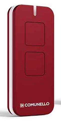 Telecomando, radiocomando, trasmettitore a 2 canali Victor per ricevitore Comunello a 433,92 MHz - GVCTR2STN0R00 rosso