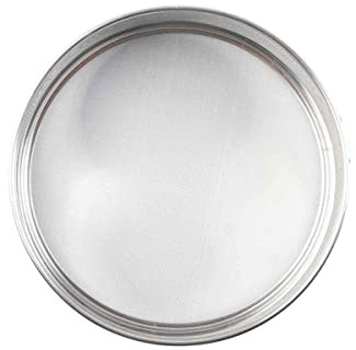 Tablecraft Fine Mesh Sieve Strainer, 6-Inch Mini Round Durable Stainless Steel Sifting, Straining, and Dusting, Comfort Grip, Baking, Food Prep Tool for Foodservice, Restaurant and Home Use, 2 Deep