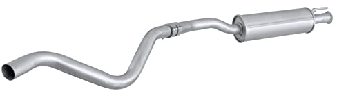 HELLA 8LC 366 024-631 Mittelschalldämpfer - Easy2Fit® Kit - mitte - zweiteilig - Set mit Anbauteilen - für u.a. OPEL ASTRA G (T98)