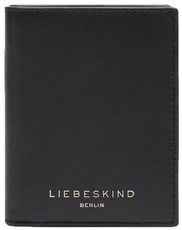LIEBESKIND Berlin Leder Kartenetui Kodiaq Sheep Hilla Arcie Card Etui Black schwarz
