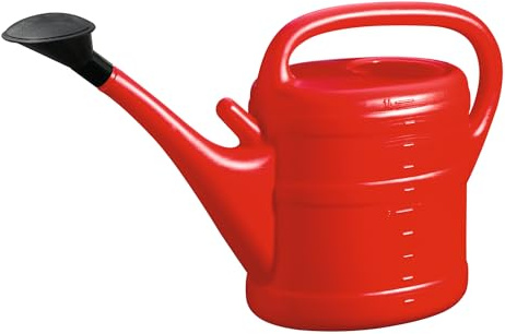 Annaffiatoio da giardino colorato da 10 litri con doccetta