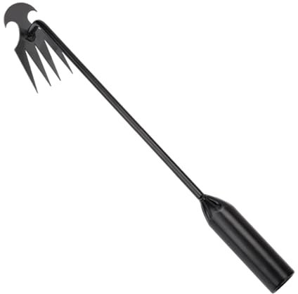 Sarchiatore Manuale Estirpatore Erbacce da Giardino Diserbatrice Manuale in Acciaio Inossidabile Strumento di Rimozione delle Erbacce Estrattore Erbacce da Giardino Togli Erbacce Attrezzo