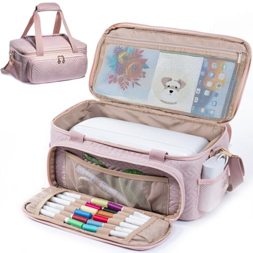 IMAGINING Carrying Case for Cricut Joy Xtra Smart Cutting Machine, Joy Extra Case, Storage Bag for Cricut Accessories and Tools.