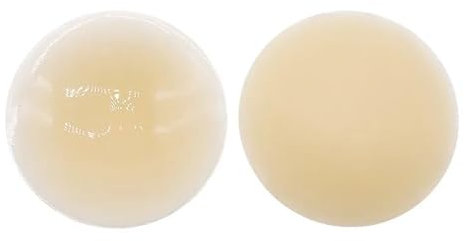 Adhesivos for el Pecho con Cinta Adhesiva de Silicona, Pegatinas Invisibles for el Pecho for Mujeres, Almohadillas Adhesivas for Sujetador, Accesorios íntimos(Skin,8cm)
