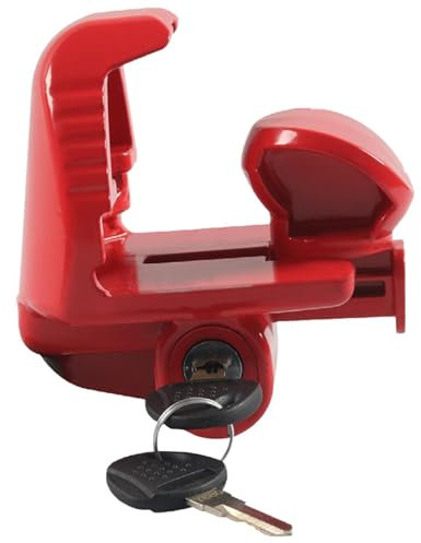 Candado de embrague para caravana, de bloqueo de remolque ajustable, con llave, accesorios para caravanas, accesorios para caravanas, antirrobo, para