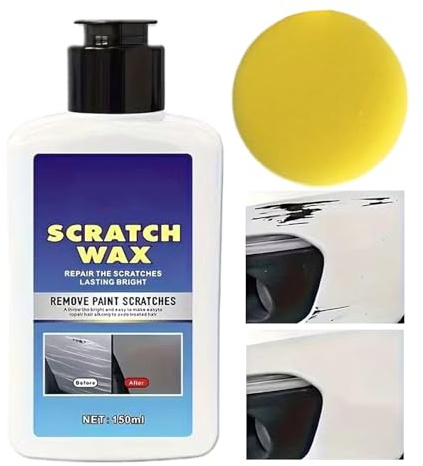 Liakyunf Enlève-Rayures pour Véhicules - 150 ML Pâte de Réparation et Protection - Pâte De Réparation des Rayures Auto,pour Soins Extérieurs de Carrosserie Entretien Peinture Détail et Polissage du