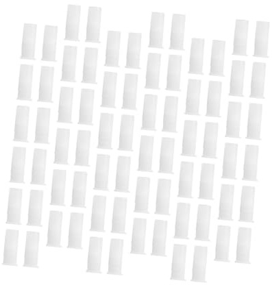 Homoyoyo Kit 100 Pezzi di Inserti Squeaker per Giocattoli di Peluche Chiari in Plastica, Portatile e Facile da Usare, per Riparazione e Sostituzione Rumore Giocattoli