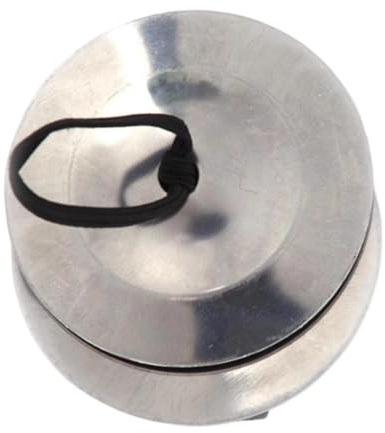harayaa 2 piezas platillos para danza del vientre, platillos choque para danza del vientre y conciertos, Plata