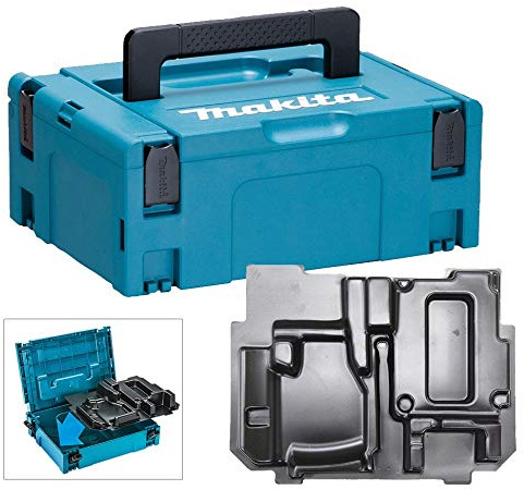 Makita 18v Jigsaw Makpac Tool Case with Inlay for DJV140 DJV180 DJV182