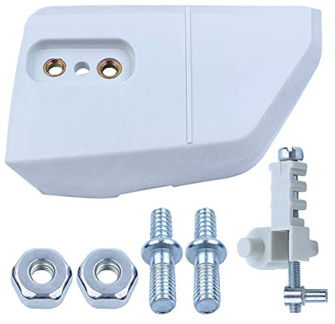 Adefol Kettenraddeckel mit Kettenspanner für STIHL MS170 MS180 023 021 025 MS210 MS230 MS250 017 018 Serie, Kettenradabdeckung + Spanner + Bolzen & Mutter Zubehör 6 in 1