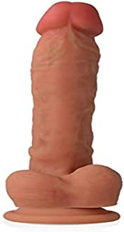 CYBERSILICOCK Ultra Realistic Soft Liquid Silicone Dong 20.5CM