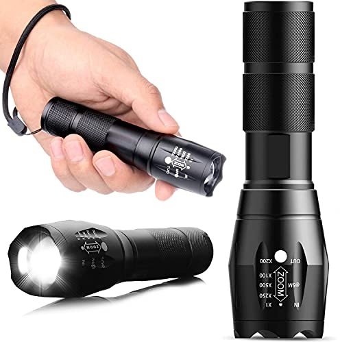 LED Torch Camping Accessories (UK Company) Torches LED Super Bright Fishing Caravan Essentials Heavy Duty