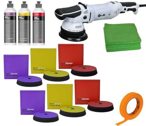 ADVANTUSE Liquid Elements T4200 mit Koch Chemie Politur und Polierschwämmen inkl. viel Zubehör im Set
