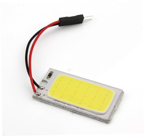 Luz de Lectura LED Cob para Coche 12v Interior Blanco 3w | Plástico y Leds, Uso Interno del Vehículo, Fácil de Usar, Luz Superbrillante