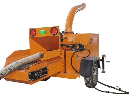 Mulcher Supermax 2500 - Trituratore per legno, ideale per grandi alberi e rami