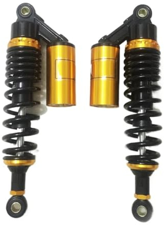 TANGSIYANG Motorrad StoßDäMpfer 320mm 330mm 340mm Motorrad Luftstoßdämpfer StoßDäMpfer(330mm)