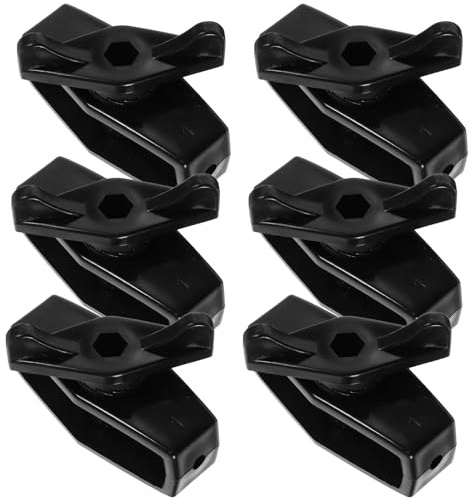 SHINEOFI Tendeur de Câble Métallique pour Jardin Lot de 6 Tendeurs Robustes Portables pour Clôture Extérieure Fixation Solide Résistance aux Intempéries et Usage Polyvalent