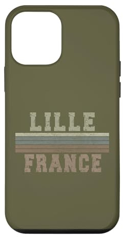 Custodia per iPhone 12 mini Retro Lille Francia