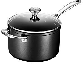 Le Creuset Casserole Pro renforcée antiadhésive avec couvercle en verre, 4 l