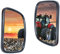 2 x LKW Bus Aussen Spiegel universal 22 x 17 cm Seitenspiegel E-Prüf