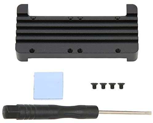 Cuifati Kühlkörper aus Aluminiumlegierung für Zero 2W/PI0/PI0 W Aluminiumkühlkörper mit Wärmeleitendem Klebeband für