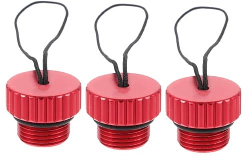 YARNOW 3pcs Valve Cap for Scuba Tank Regulator Plug Protector Gas Bottle Cap Dive Tank
