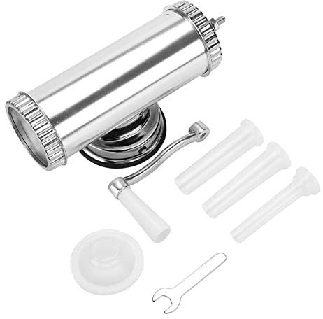 2 LBS Sausage Stuffer,Sausage Stuffer Machine with Suction Base Aluminum Alloy Meat Sausage Machine Sausage Stuffer Maker Meat Filler Kit for Home