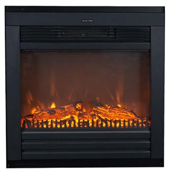Xaralyn - Lucius Cheminée électrique encastrable avec télécommande 1400 W