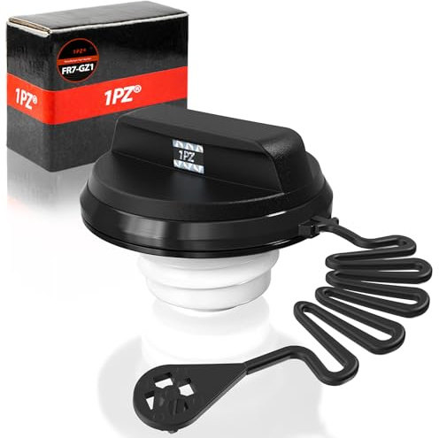 1PZ FR7-GZ1 Tankdeckel, kompatibel mit Ford Fiesta Focus Transit Custom B-MAX Ranger 7S619030CB E1F1-9030-AA 1580852 Dichtung, wasserdicht, auslaufsicher, hochwertig, korrosionsbeständig