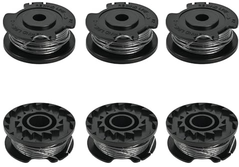 Flaveano Hilo Desbrozadora para Bosch EasyGrassCut Cortabordes | 6 Carretes
