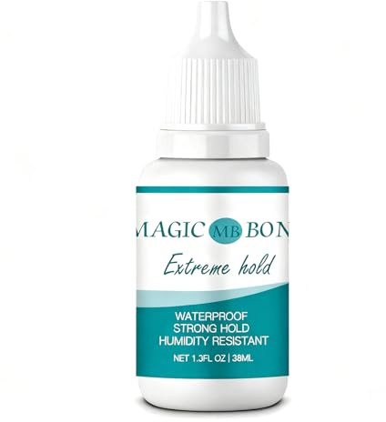 Wig Glue Lace Front, Lace Wig Glue，Strong Hold Invisible Bonding Adhesive for Wigs, Oil-Resistant Adhesive and Waterproof Latex-Free (1PCS)