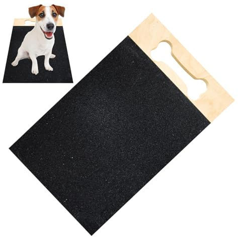 Renchey Almohadilla Rascadora para Uñas De Perro - Alfombrilla de Rascado | Madera Resistente Sin Desprendimiento de Residuos para Uñas Gruesas Razas Pequeñas Medianas y Grandes