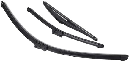 Scheibenwischer Für Fiat 500 500C 500L 2009-2023 Auto Vorne Hinten Windschutzscheibe Scheibenwischerblätter Set Regen Pinsel Klingen