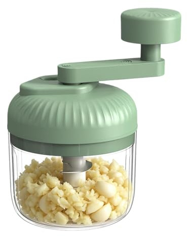 Tritatutto manuale a manovella, strumento regolabile senza corrente, mini robot da cucina manuale, per insalata di frutta, , , cipolle, cuochi amatoriali e appassionati di