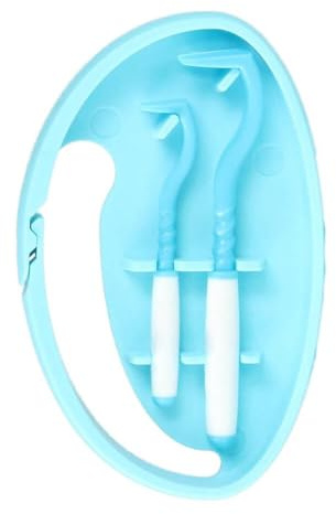 O TOM Tick Twister Zeckenhaken mit ClipBox blau 2 St