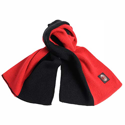 0901N|#Ac Milan Scarf Scarf Enfärgad, Män, Rödhårig, L