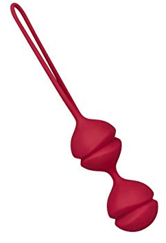 EIS Silikon-Liebeskugeln | 3,4 cm | Sexspielzeug | Sex Spielzeug für Paare | Hautfreundliches Silikon | Für Sie & Ihn | Für Männer & Frauen