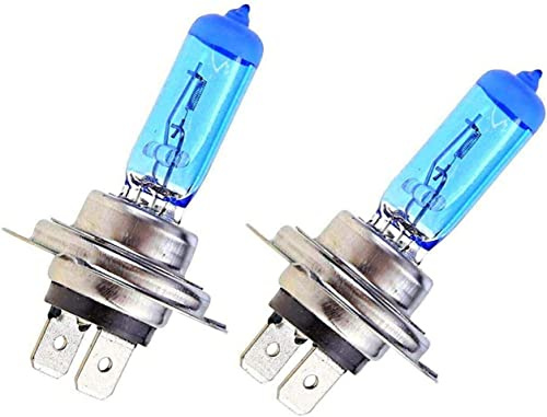 JURMANN 2x H7 100W 24V Original Super Weiß 6000K Xenon Look Scheinwerfer Ersatz Halogen Lampe für LKW