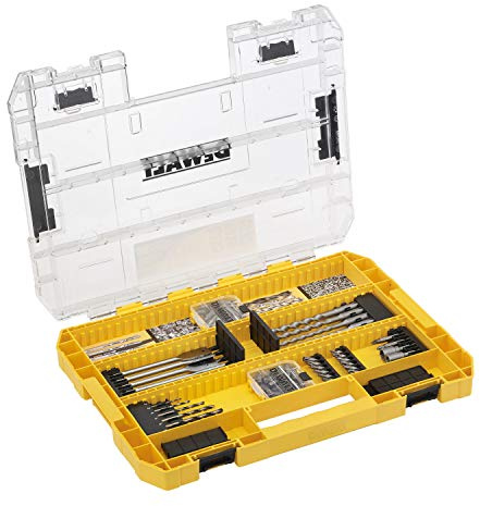 DeWalt DT70762-QZ - Set di 85 punte per trapano e trapano SDS-Plus, in calcestruzzo e metallo, 85 pezzi
