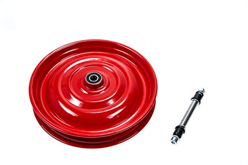 Scheibenrad Anhänger Handwagen Laufrad Rad Felge 12 1/2 Zoll rot Klaufix DDR
