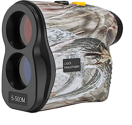 Digitaler Entfernungsmesser für Golf, 6X Vergrößerung Jagd Entfernungsmesser, vielseitiger Entfernungsmesser für Jagd und Golf, hoher Präzision der Messgenauigkeit Entfernungsmesser